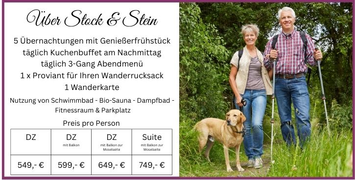 Angebot - Mit Stock & Stein